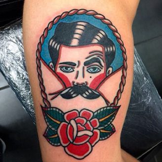 Classic Dagger & Rose