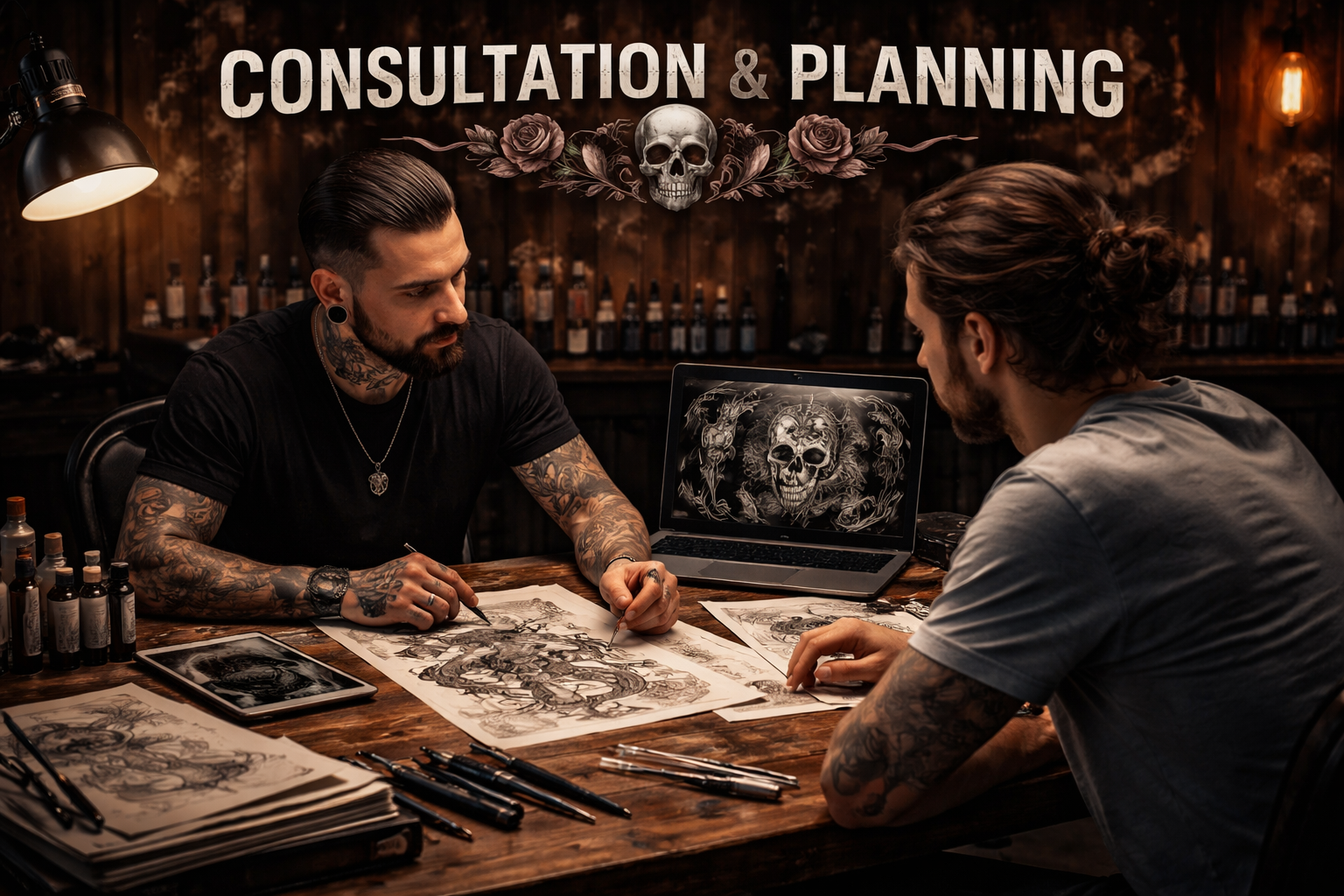 Bold work. Clean process. Timeless tattoos.